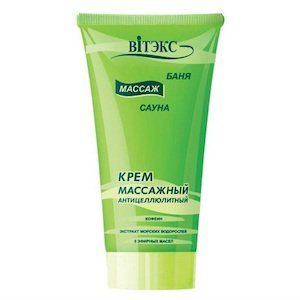 Витекс Баня Массаж Сауна Крем массажный антицеллюлитный