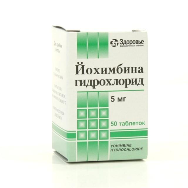 Йохимбин для похудения